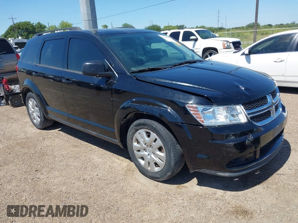 2019 Dodge Journey SE Value with VIN 3C4PDCAB4KT858968, listed as a IAAI auction lot 42244031 with 45,854 mi miles and . Bid and sale history available at DreamBid. Image 1.