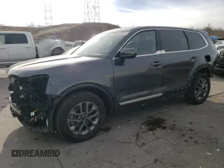 2024 Kia Telluride LX z VIN 5XYP2DGCXRG449953, wystawiony jako Copart lot #81921834 z przebiegiem 11 670 mil mil oraz Szkoda całkowita • Salvage title. Historia ofert i sprzedaży dostępna na DreamBid. Obrazek 1.