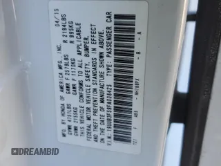 2015 Acura TLX V6 Tech with VIN 19UUB3F59FA008425, listed as a Copart auction lot 41960845 with 155,290 mi miles and Salvage Title. Bid and sale history available at carsss.com. Image 14.
