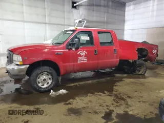 2002 Ford F-350 XL with VIN 1FTSW31S92EB24329, listed as a Copart auction lot 45019445 with 110,051 mi miles and Non repairable. Bid and sale history available at DreamBid. Image 1.