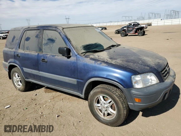1997 Honda CR-V with VIN JHLRD185XVC034893, listed as a Copart auction lot 79101394 with 234,855 mi miles and Salvage Title. Bid and sale history available at carsss.com. Image 4.