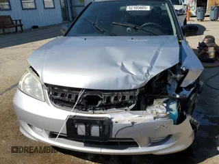 2005 Honda Civic VP z VIN 1HGES16365L020896, wystawiony jako Copart lot #52105605 z przebiegiem 116 809 mil mil oraz Szkoda całkowita • Salvage title. Historia ofert i sprzedaży dostępna na DreamBid. Obrazek 5.