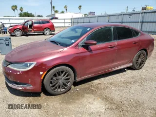 2015 Chrysler 200 Limited z VIN 1C3CCCAB1FN672445, wystawiony jako Copart lot #56657675 z przebiegiem 188 466 mil mil oraz Szkoda całkowita • Salvage title. Historia ofert i sprzedaży dostępna na DreamBid. Obrazek 1.