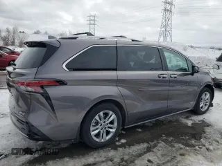 2021 Toyota Sienna Limited with VIN 5TDZSKFC3MS008238, listed as a Copart auction lot 46328225 with 28,269 mi miles and Salvage Title. Bid and sale history available at DreamBid. Image 3.