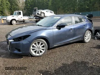 2017 Mazda 3 Touring with VIN 3MZBN1L77HM119355, listed as a Copart auction lot 47500215 with 65,307 mi miles and Salvage Title. Bid and sale history available at carsss.com. Image 1.