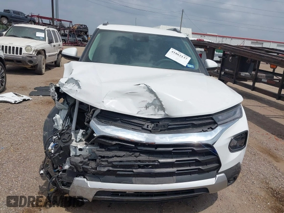 2023 Chevrolet TrailBlazer LT with VIN KL79MPSL3PB196622, listed as a IAAI auction lot 41862137 with 6,818 mi miles and . Bid and sale history available at DreamBid. Image 12.