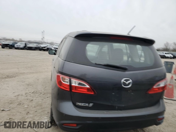 2013 Mazda 5 Touring with VIN JM1CW2CL8D0162400, listed as a Copart auction lot 82558624 with Not provided miles and Salvage title. Bid and sale history available at DreamBid. Image 6.