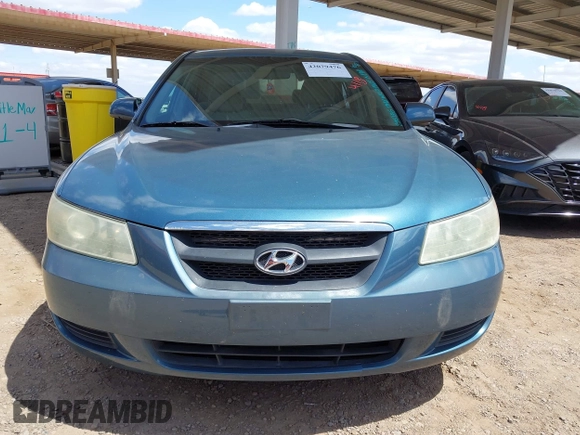 2007 Hyundai Sonata GLS with VIN 5NPET46C17H235185, listed as a IAAI auction lot 42079476 with 184,914 mi miles and . Bid and sale history available at DreamBid. Image 6.