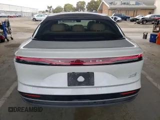 2022 Lucid Air Grand Touring with VIN 50EA1GBA8NA001314, listed as a Copart auction lot 48794005 with 37,092 mi miles and Salvage Title. Bid and sale history available at carsss.com. Image 6.