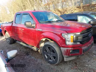 2020 Ford F-150 XL with VIN 1FTFX1E5XLFC19341, listed as a IAAI auction lot 41537935 with 91,227 mi miles. Bid and sale history available at carsss.com. Image 1.
