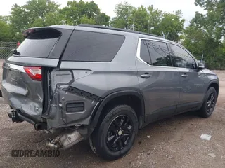 2020 Chevrolet Traverse LT Cloth z VIN 1GNERGKW4LJ118712, wystawiony jako IAAI lot #42382598 z przebiegiem 107 192 mil mil oraz . Historia ofert i sprzedaży dostępna na DreamBid. Obrazek 4.
