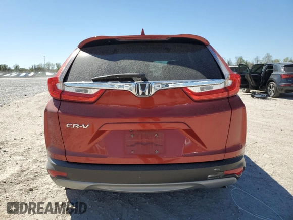 2017 Honda CR-V EX with VIN 2HKRW1H52HH519996, listed as a Copart auction lot 49722355 with 120,032 mi miles and Salvage Title. Bid and sale history available at carsss.com. Image 6.