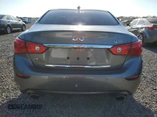 2017 Infiniti Q50 3.0t Premium with VIN JN1EV7AR3HM830234, listed as a Copart auction lot 52978005 with 74,077 mi miles and Clean Title. Bid and sale history available at carsss.com. Image 6.