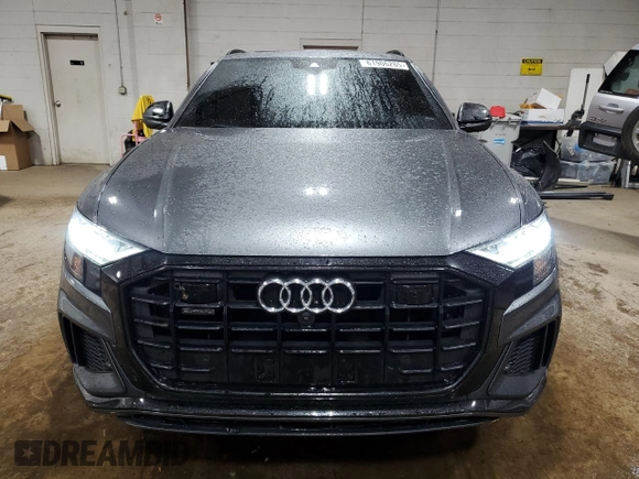 2019 Audi Q8 Premium Plus with VIN WA1EVAF1XKD004270, listed as a Copart auction lot 61906285 with 106,784 mi miles and Salvage title. Bid and sale history available at DreamBid. Image 5.