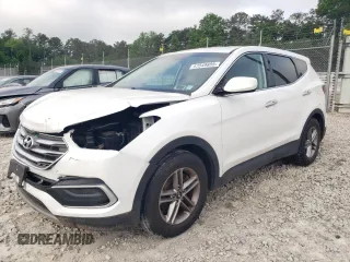 2018 Hyundai Santa Fe 2.4L z VIN 5NMZTDLB4JH104205, wystawiony jako Copart lot #57049885 z przebiegiem 48 212 mil mil oraz Szkoda całkowita • Salvage title. Historia ofert i sprzedaży dostępna na DreamBid. Obrazek 1.