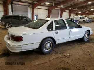 1996 Chevrolet Caprice 1SA Special Value z VIN 1G1BL52W3TR164138, wystawiony jako Copart lot #51371145 z przebiegiem 217 857 mil mil oraz Czysty tytuł • Clean title. Historia ofert i sprzedaży dostępna na DreamBid. Obrazek 3.