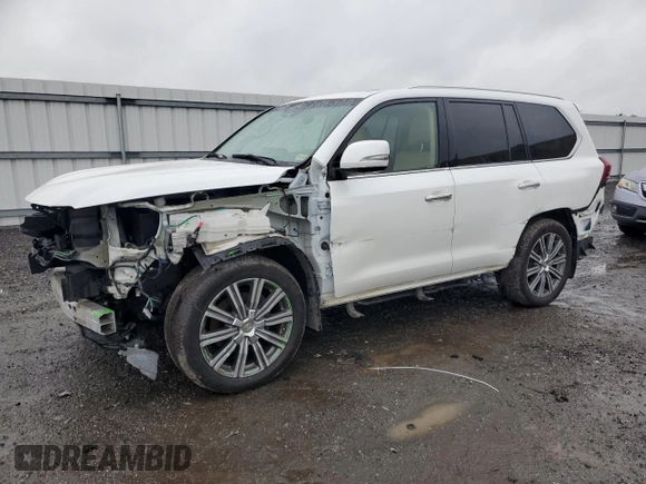 2017 Lexus LX with VIN JTJHY7AX4H4243747, listed as a Copart auction lot 73792444 with 98,918 mi miles and Salvage Title. Bid and sale history available at carsss.com. Image 1.