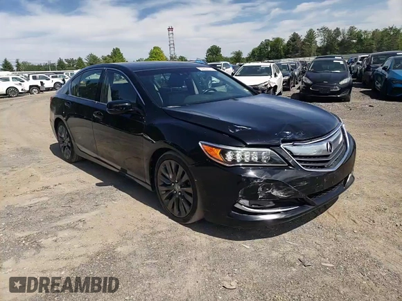 2017 Acura RLX Technology with VIN JH4KC1F5XHC000539, listed as a Copart auction lot 57857175 with 74,699 mi miles and Salvage title. Bid and sale history available at DreamBid. Image 13.