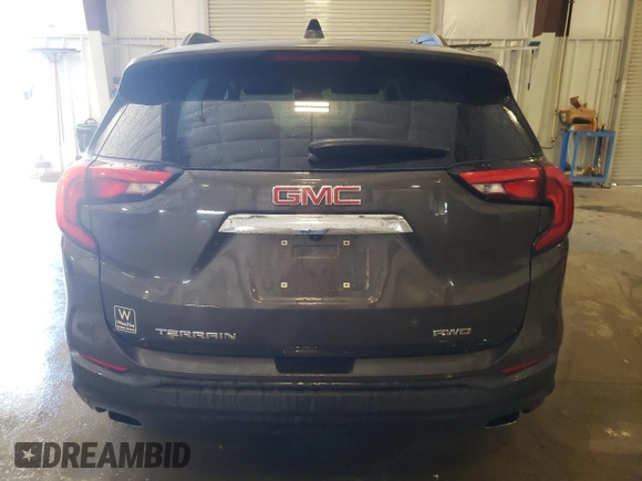 2019 GMC Terrain SLE with VIN 3GKALTEXXKL338843, listed as a Copart auction lot 63442455 with 29,724 mi miles and Salvage title. Bid and sale history available at DreamBid. Image 6.