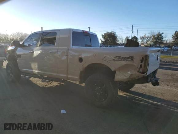 2017 Ram 2500 Laramie with VIN 3C6UR5NL2HG632147, listed as a Copart auction lot 46634505 with 93,951 mi miles and Salvage title. Bid and sale history available at DreamBid. Image 2.