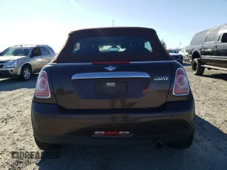 2012 MINI Convertible with VIN WMWZN3C55CT133967, listed as a Copart auction lot 88546705 with 104,357 mi miles and Non repairable. Bid and sale history available at DreamBid. Image 6.