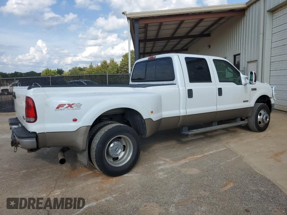 2006 Ford F-350 XL with VIN 1FTWW33P56EB94202, listed as a Copart auction lot 65182534 with 125,141 mi miles and Salvage title. Bid and sale history available at DreamBid. Image 3.