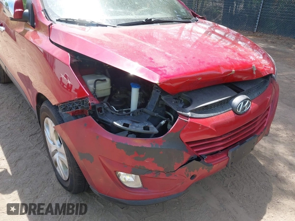 2013 Hyundai Tucson GLS with VIN KM8JU3AC9DU699108, listed as a IAAI auction lot 42105660 with 144,703 mi miles. Bid and sale history available at carsss.com. Image 6.