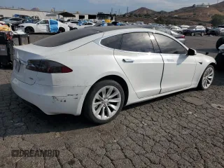 2016 Tesla Model S 90D with VIN 5YJSA1E25GF176897, listed as a Copart auction lot 65610575 with Not provided miles and Clean title. Bid and sale history available at DreamBid. Image 3.