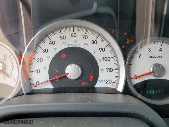 2005 Dodge Dakota Laramie with VIN 1D7HE58N35S224298, listed as a Copart auction lot 70650524 with 179,946 mi miles and Salvage Title. Bid and sale history available at carsss.com. Image 9.