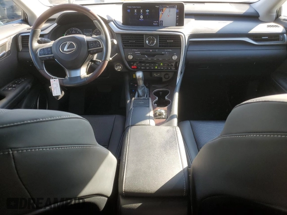 2022 Lexus RX with VIN 2T2HZMAA7NC228058, listed as a Copart auction lot 46857225 with 34,510 mi miles and Salvage Title. Bid and sale history available at carsss.com. Image 8.
