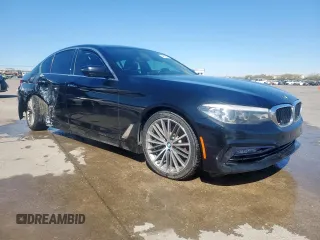 2018 BMW 5 Series 530i with VIN WBAJA5C56JWA37218, listed as a Copart auction lot 49632555 with Not Provided miles and Clean Title. Bid and sale history available at DreamBid. Image 4.