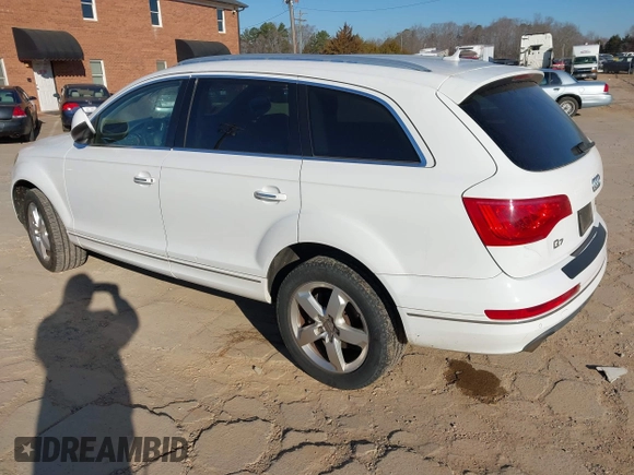 2012 Audi Q7 3.0L TDI Premium with VIN WA1CMAFE2CD003810, listed as a IAAI auction lot 41672139 with 163,222 mi miles. Bid and sale history available at carsss.com. Image 3.