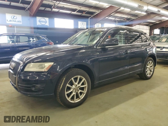 2012 Audi Q5 Premium Plus with VIN WA1LFAFP7CA038243, listed as a Copart auction lot 61832875 with 163,012 mi miles and Clean title. Bid and sale history available at DreamBid. Image 1.