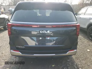 2025 Kia Carnival SX with VIN KNDNE5K33S6486847, listed as a Copart auction lot 82099044 with 10 mi miles and Salvage Title. Bid and sale history available at carsss.com. Image 6.