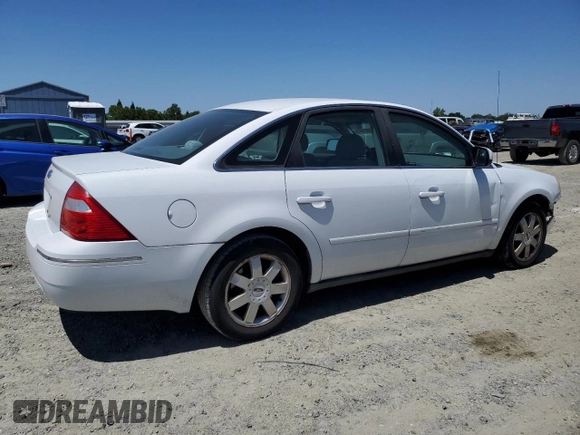 2005 Ford Five Hundred SE z VIN 1FAFP231X5G166052, wystawiony jako Copart lot #57831975 z przebiegiem 90 036 mil mil oraz Czysty tytuł • Clean title. Historia ofert i sprzedaży dostępna na DreamBid. Obrazek 3.