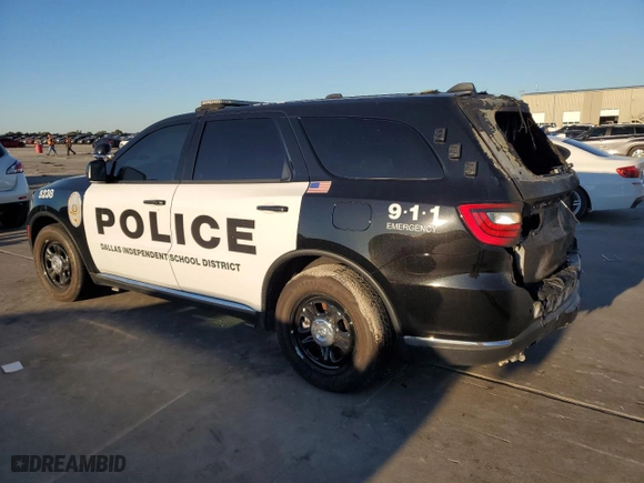 2023 Dodge Durango Pursuit with VIN 1C4SDJFT9PC688755, listed as a Copart auction lot 77966484 with 0 mi miles and Salvage Title. Bid and sale history available at carsss.com. Image 2.