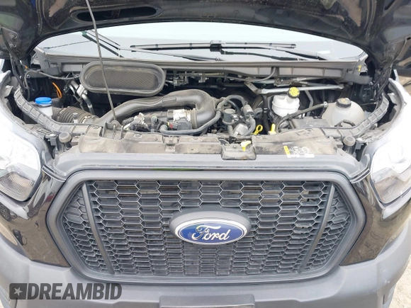 2023 Ford Transit Passenger XL with VIN 1FBAX2C85PKC08858, listed as a IAAI auction lot 41505754 with 45,897 mi miles and . Bid and sale history available at DreamBid. Image 10.