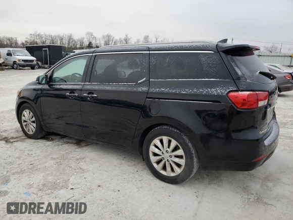 2015 Kia Sedona SX with VIN KNDMC5C18F6046756, listed as a Copart auction lot 83038714 with 115,791 mi miles and Clean Title. Bid and sale history available at carsss.com. Image 2.