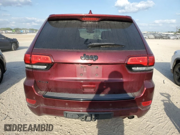 2017 Jeep Grand Cherokee Laredo with VIN 1C4RJFAG0HC910017, listed as a Copart auction lot 53092345 with 108,185 mi miles and Clean title. Bid and sale history available at DreamBid. Image 6.