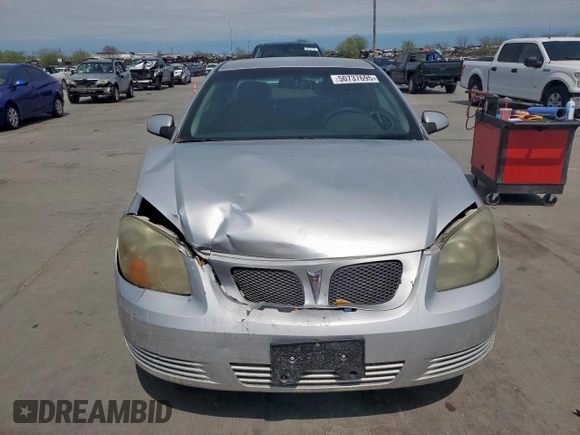 2009 Pontiac G5 with VIN 1G2AS18H997174401, listed as a Copart auction lot 50737695 with 214,830 mi miles and Salvage Title. Bid and sale history available at carsss.com. Image 5.