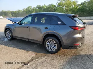 2024 Mazda CX-90 Preferred Plus with VIN JM3KKCHD2R1120585, listed as a Copart auction lot 59357025 with 39,616 mi miles and Salvage title. Bid and sale history available at DreamBid. Image 2.