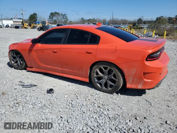 2018 Dodge Charger SXT Plus with VIN 2C3CDXHG9JH325579, listed as a Copart auction lot 46417395 with 101,430 mi miles and Salvage Title. Bid and sale history available at carsss.com. Image 2.