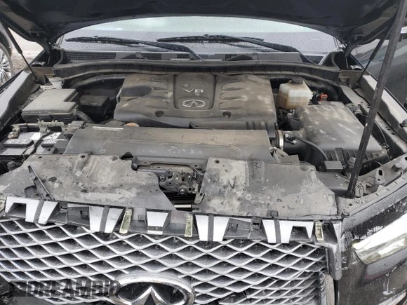 2019 Infiniti QX80 LUXE with VIN JN8AZ2NE0K9229405, listed as a Copart auction lot 78054433 with 65,108 mi miles. Bid and sale history available at carsss.com. Image 14.