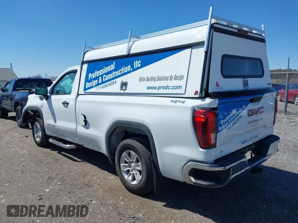 2023 GMC Sierra 1500 with VIN 3GTNUAED2PG351350, listed as a IAAI auction lot 41940470 with 7,377 mi miles and . Bid and sale history available at DreamBid. Image 3.