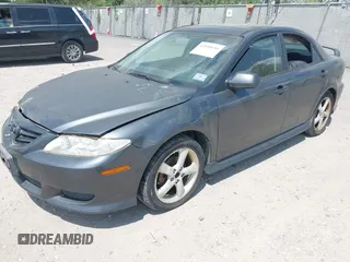 2005 Mazda 6 Sport S with VIN 1YVHP80DX55M60044, listed as a IAAI auction lot 42181650 with 161,463 mi miles and . Bid and sale history available at DreamBid. Image 2.