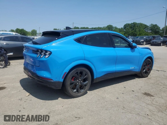 2021 Ford Mustang Mach-E Premium with VIN 3FMTK3SU8MMA08127, listed as a Copart auction lot 59327965 with 58,818 mi miles and Salvage title. Bid and sale history available at DreamBid. Image 3.
