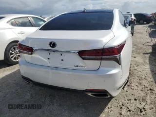 2018 Lexus LS with VIN JTHB5LFF8J5004355, listed as a Copart auction lot 74778754 with 0 mi miles and Non Repairable. Bid and sale history available at carsss.com. Image 6.