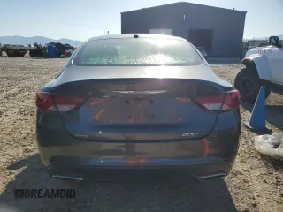 2015 Chrysler 200 S with VIN 1C3CCCDG9FN601579, listed as a Copart auction lot 55183085 with 119,010 mi miles and Clean Title. Bid and sale history available at carsss.com. Image 6.