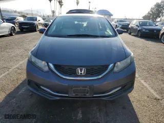 2015 Honda Civic Sedan LX with VIN 2HGFB2F52FH549143, listed as a Copart auction lot 52337485 with 194,936 mi miles and Salvage Title. Bid and sale history available at carsss.com. Image 5.