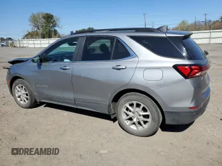 2023 Chevrolet Equinox LT with VIN 3GNAXKEG0PS141159, listed as a Copart auction lot 50070095 with 45,511 mi miles and Salvage Title. Bid and sale history available at carsss.com. Image 2.